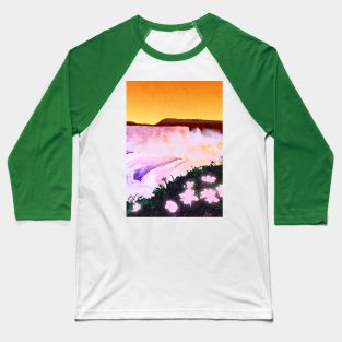 One waterfall Baseball T-Shirt